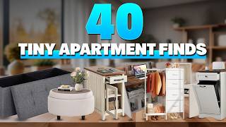 42 AMAZON FINDS for TINY Apartments That Instantly Maximize Space!