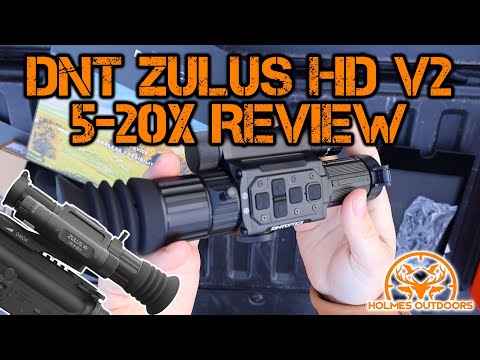 DNT Zulus HD V2 5-20x Review: Unboxing, Mount and Sight-In! (Non LRF Model)