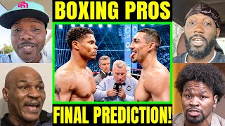 "He is Getting Stopped!" Boxing Pros BOLD Predictions for Teofimo Lopez vs Shakur Stevenson!