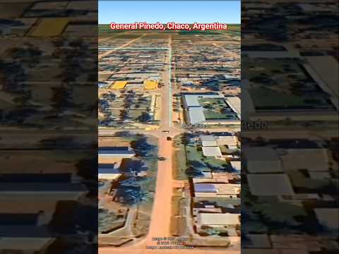 General Pinedo, Chaco, Argentina #virtual #turismo #drone #viajes #travel