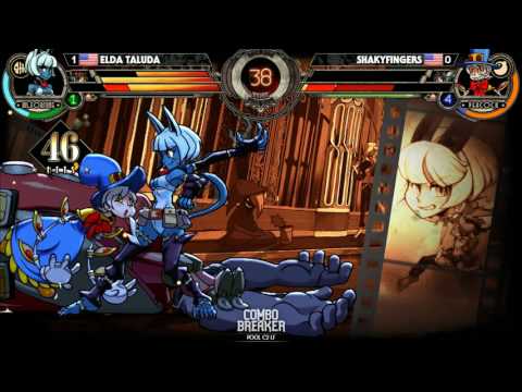 Combo Breaker 2016 - Elda Taluda vs Shakyfingers - Skullgirls Pools
