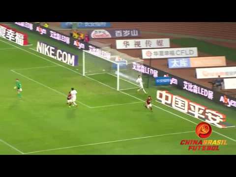 Aloísio - Hebei China Fortune x Shanghai Shenhua - 4a rodada da Super Liga da China 2017