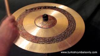Video thumbnail for Istanbul Mehmet Sultan Medium Ride 20" by Dlikin Drums Production