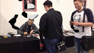 Meeting David Morrissey (The Walking Dead)!