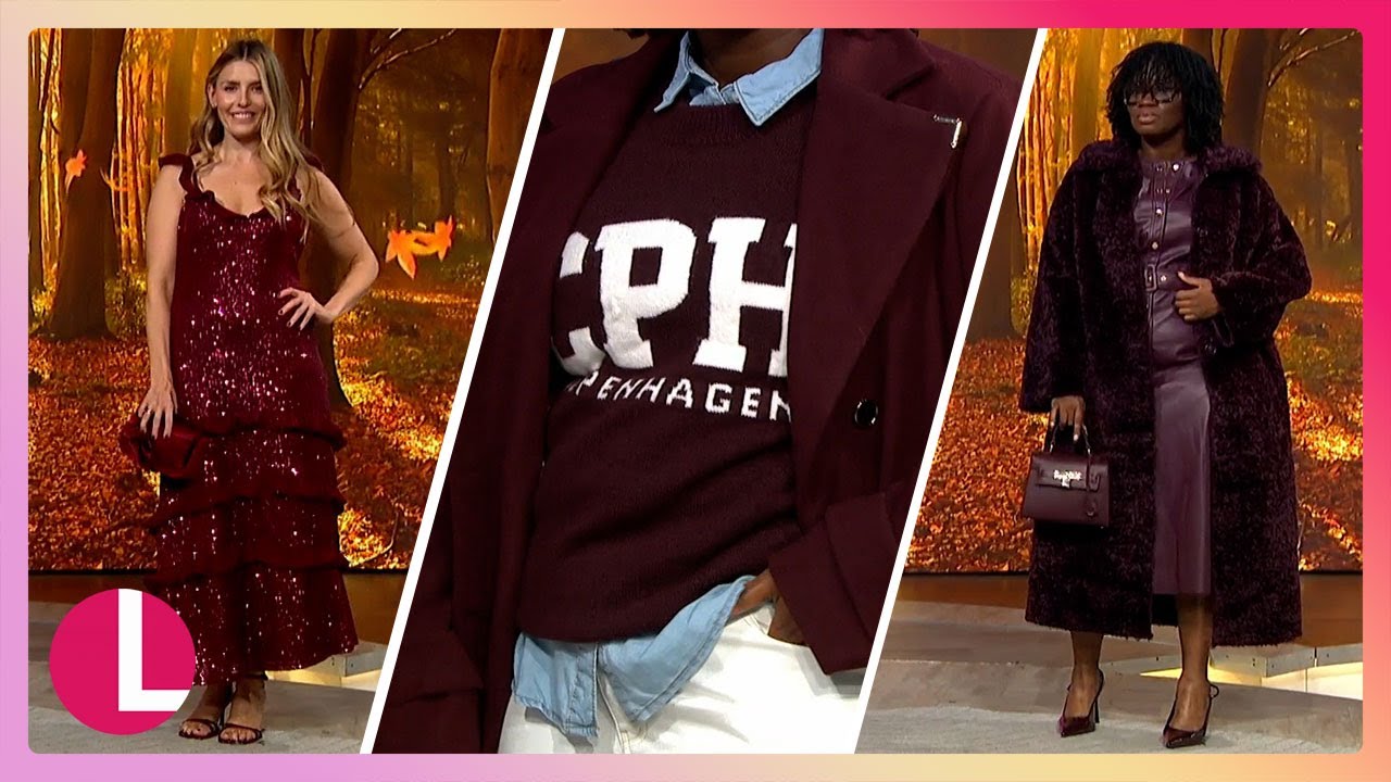 Burgundy on a Budget: Style This Season’s Hot Colour From £12 | Lorraine