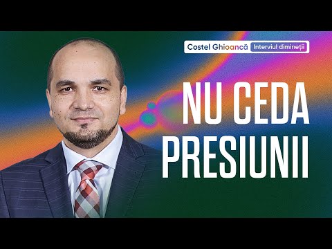 Cum ramanem ancorati in credinta intr-o lume in schimbare - pastor Costel Ghioanca