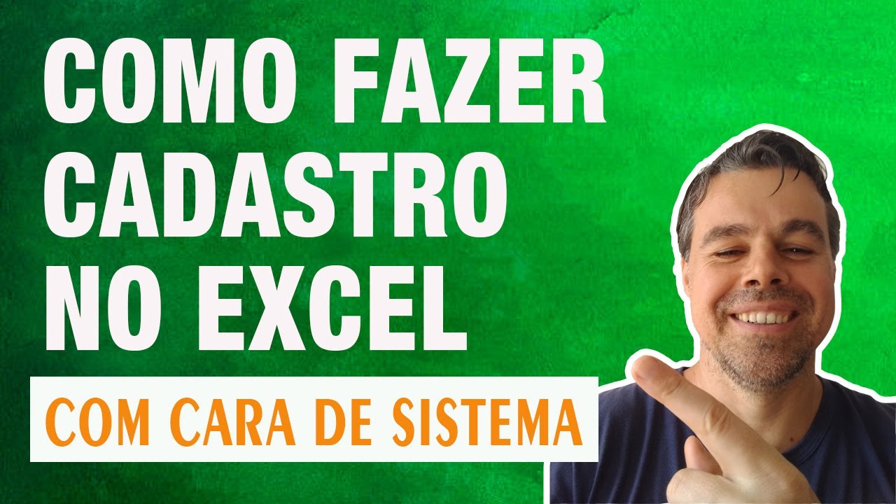 Como Fazer Planilha de Cadastro de Cliente com cara de Sistema