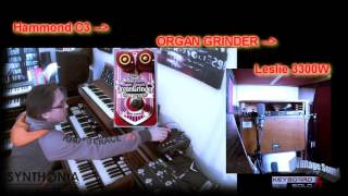 ROCK HAMMOND ORGAN - DIFFERENT OVERDRIVE PEDALS (1 of 2)