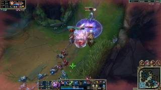 Soraka and Lucian vs Jhin and Blitz League of Legends Dia Ranked Season 7