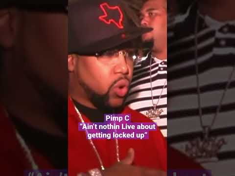 Pimp C - “Ain’t nothin live about gettin locked up” #Shorts