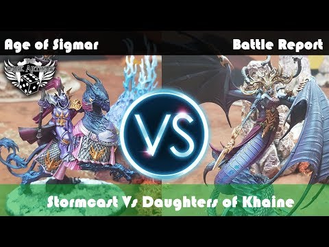 Age of Sigmar Battle Report Daughters Of Khaine Vs Stormcast Eternals