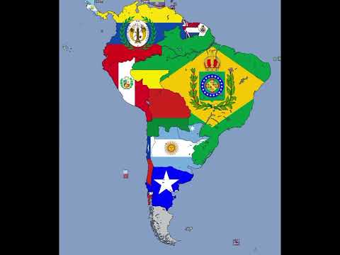 History of South America 1450 To 2022 #shorts #america #southamerica