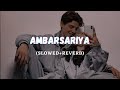 Ambarsariya (Slowed Reverb) | Rigs |