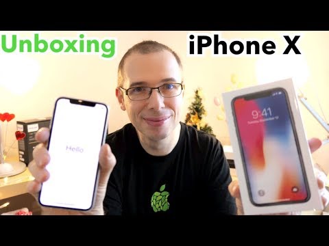 OUVERTURE iPhone X UNBOXING