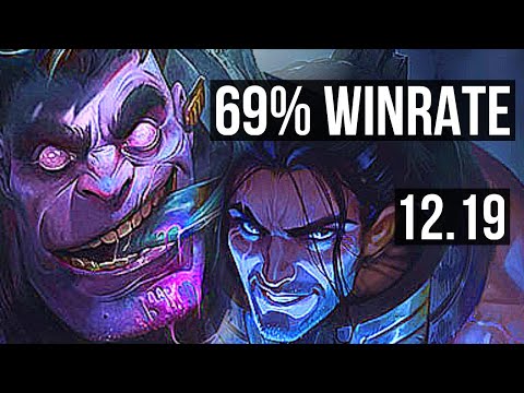 DR. MUNDO vs SYLAS (MID) | Rank 6 Mundo, 69% winrate, 6/0/0, Dominating | KR Grandmaster | 12.19