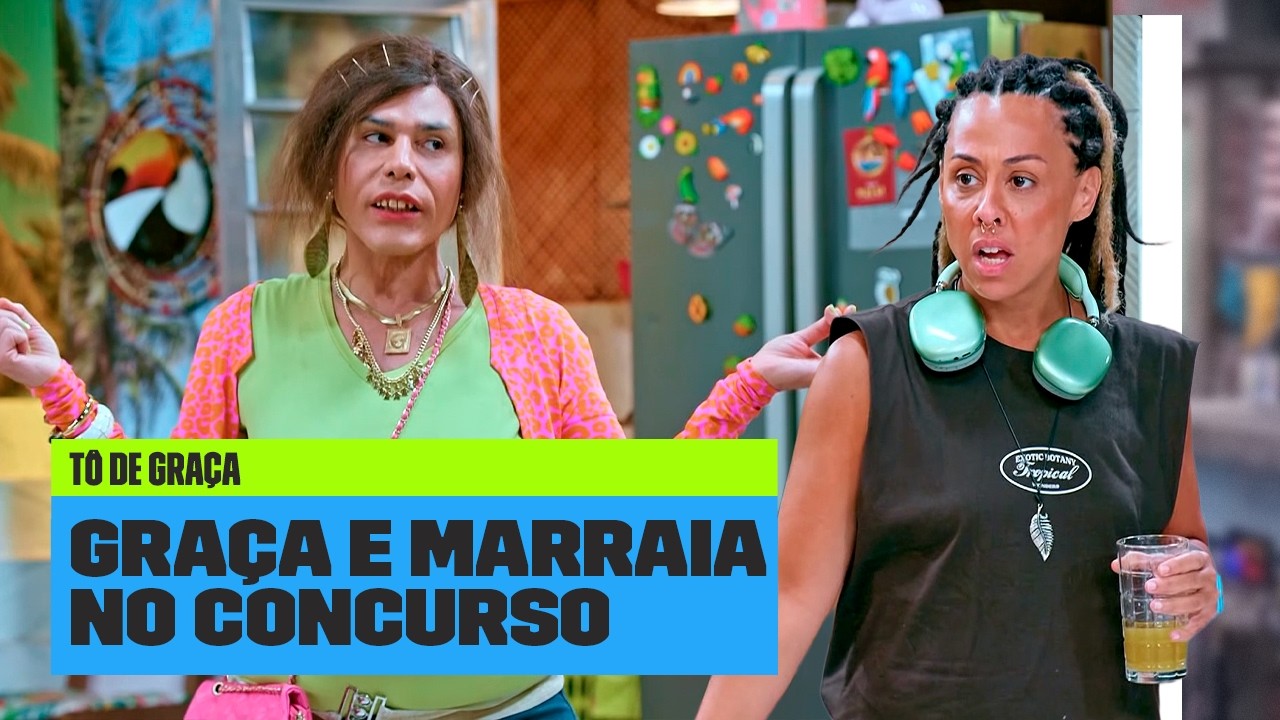 Graça e Marraia vão PARTICIPAR de um CONCURSO de SÓSIAS! | Tô de Graça | Temporada 8 | Multishow