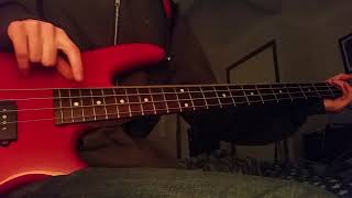 The Incredibles The Glory Days (random parts aye) /// Jake Sandercock-Brown Bass Guitar Cover