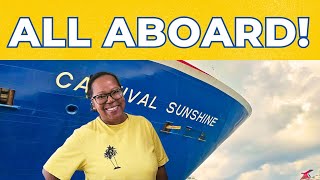 Carnival Sunshine Embarkation Day Norfolk, Virginia 