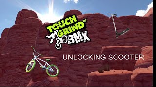 Playing Touchgrind BMX 2 (Unlocking scooter)