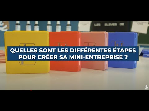 OBJECTIF MÉTIER - MINI ENTREPRISE