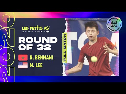 Les Petits As 2020 | Boys Round of 32 | Reda Bennani vs. Mitchell Lee
