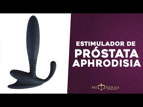 Estimulador de Próstata em Silicone Preto Aphrodisia