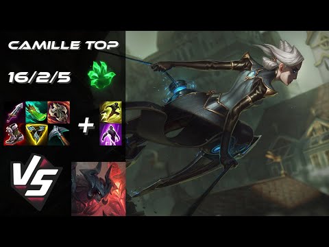 TOP Camille vs Aatrox - NA Challenger Patch 25.S1.7