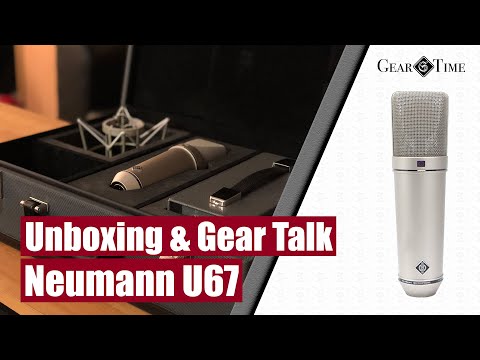 Neumann U67 Unboxing & Hands On | Gear Time
