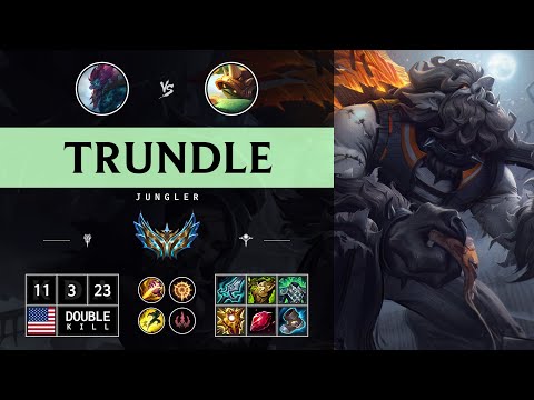Trundle Jungle vs Rammus - NA Challenger Patch 14.13
