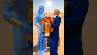 Khamenei’s Gift… Trump Opens It… HILARIOUS Ending! 😂 📦🎁 #shorts 