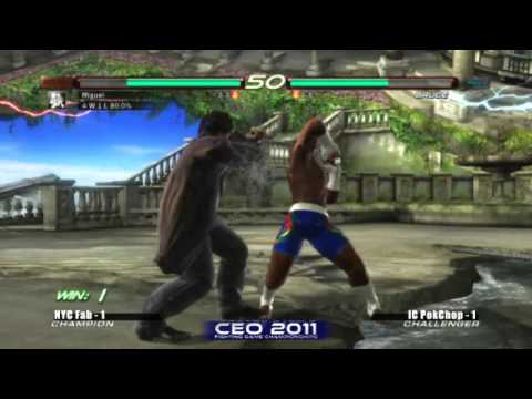 NYC Fab vs IC PokChop CEO 2011 Tekken 6 Singles
