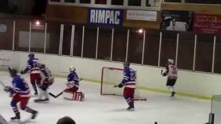 preview picture of video 'Måns Rasmussen - Training Match (hockeygoalie)'