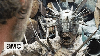 The Walking Dead: 'The Spike-Covered Walker' Talked About Scene Ep. 710