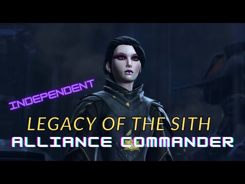 SWTOR :  Legacy of The Sith - Manaan Story Cutscenes (ALLIANCE COMMANDER  Neutral Female JK)