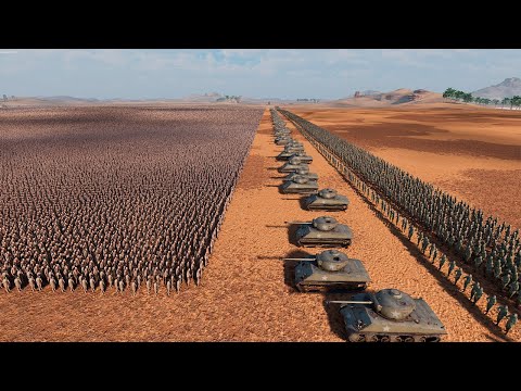 WW2 US Army vs 1,000,000 Zombies — Ultimate Epic Battle Simulator 2