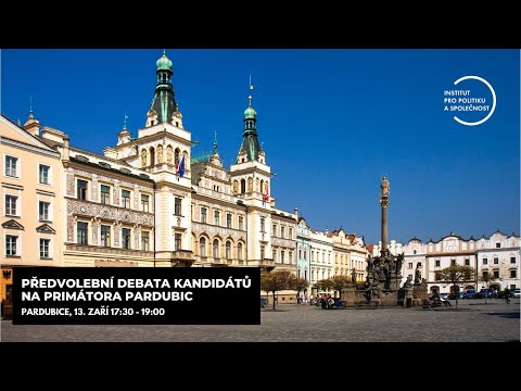 Předvolební debata kandidátů na primátora statutárního města Pardubice