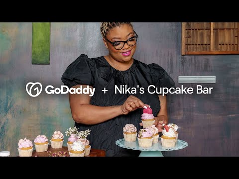 GoDaddy Teams Up With Nika's Cupcake Bar In Baltimore!