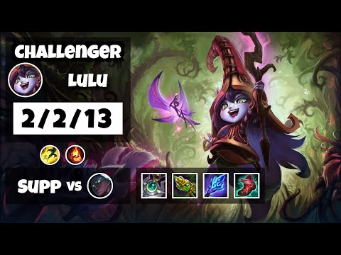 Lulu 11.6 Gameplay Challenger Replay S11 Support (2/2/13) - EU