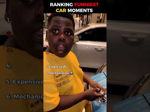 Ranking funniest car moments 🤣 #shorts
