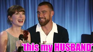 Taylor Swift Shouts Out 'HUSBAND' Travis in her first Interview as a Kelce at Grammy Museum
