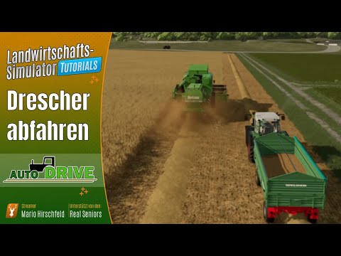 LS22 Tutorials: 🚜 Auto Drive - Drescher Abfahren - Grundlagen für Anfänger mit AutoDrive
