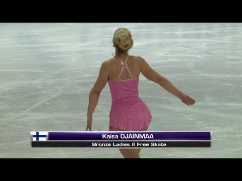 Kaisa Ojainmaa - Bronze Ladies II  Free Skating - 2016 Oberstdorf