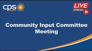 Community Input Committee Meeting August 13, 2025
