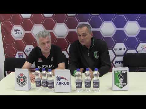 ARKUS liga 3. kolo (M) / Partizan - Rudar / Izjave aktera meča nakon utakmice