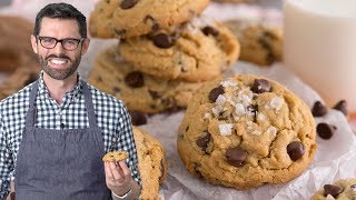 ingredients for making choc chip cookies