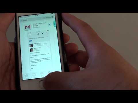 comment installer gmail sur iphone