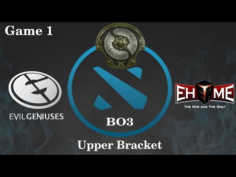 EG vs EHOME Highlights Game 1 - EPIC Mega creeps Comeback, TI 6 Main Event