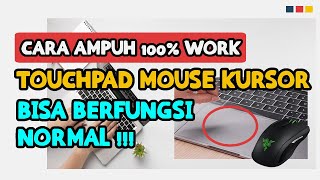 Cara Mengatasi Touchpad / Mouse / Kursor Tidak Berfungsi NORMAL di WINDOWS 10 - 100% WORK AMPUH
