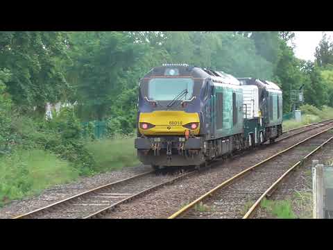 68005 / 68018 Sellafield - Heysham Flasks 2nd July 2020