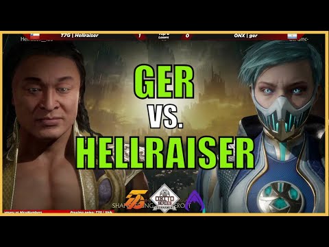 MK11: HELLRAISER VS GER - Shang Tsung vs Liu, Frost - Obito Series Latam Sur Finals